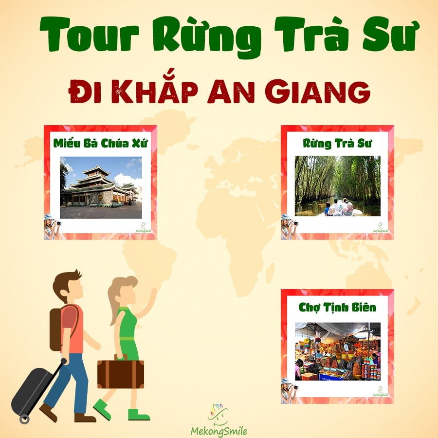 Tour Rừng Tràm Trà Sư - An Giang