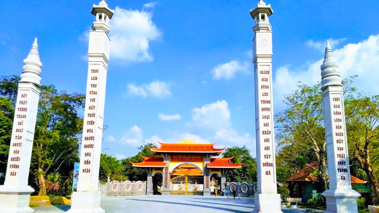 Thiền Viện Trúc Lâm Chánh Giác ở Tiền Giang
