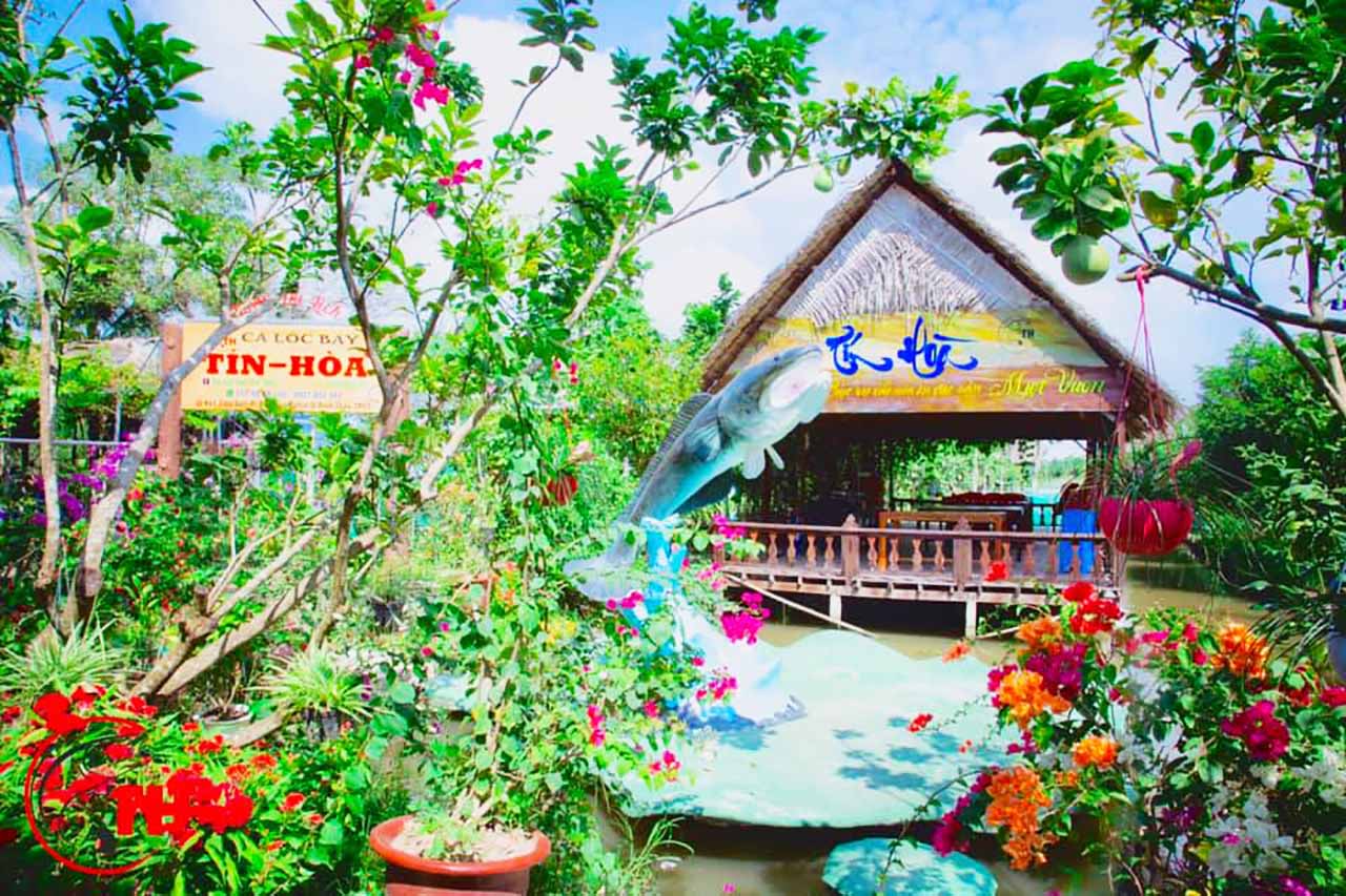 Khu du lịch sinh thái Tín Hòa - Đậm chất miệt vườn miền Tây