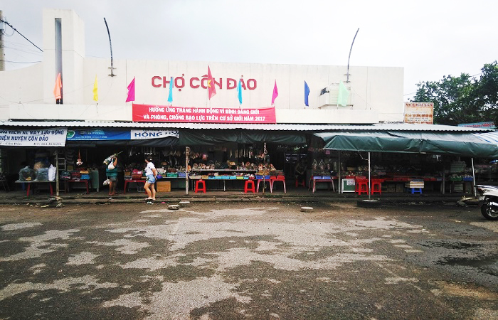 Chợ hải sản Côn Đảo - tour Sài Gòn Côn Đảo 2 ngày 1 đêm