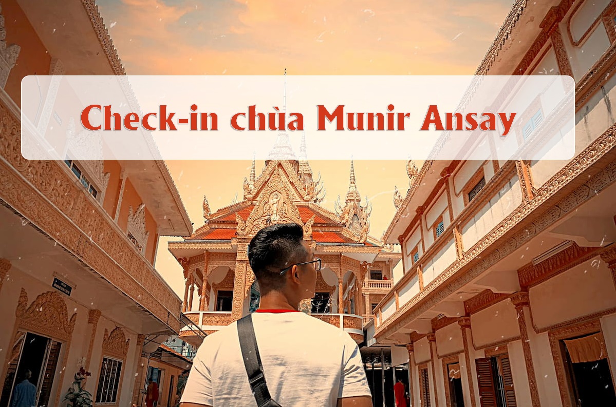Chùa Khmer Munir Ansay ở Cần Thơ