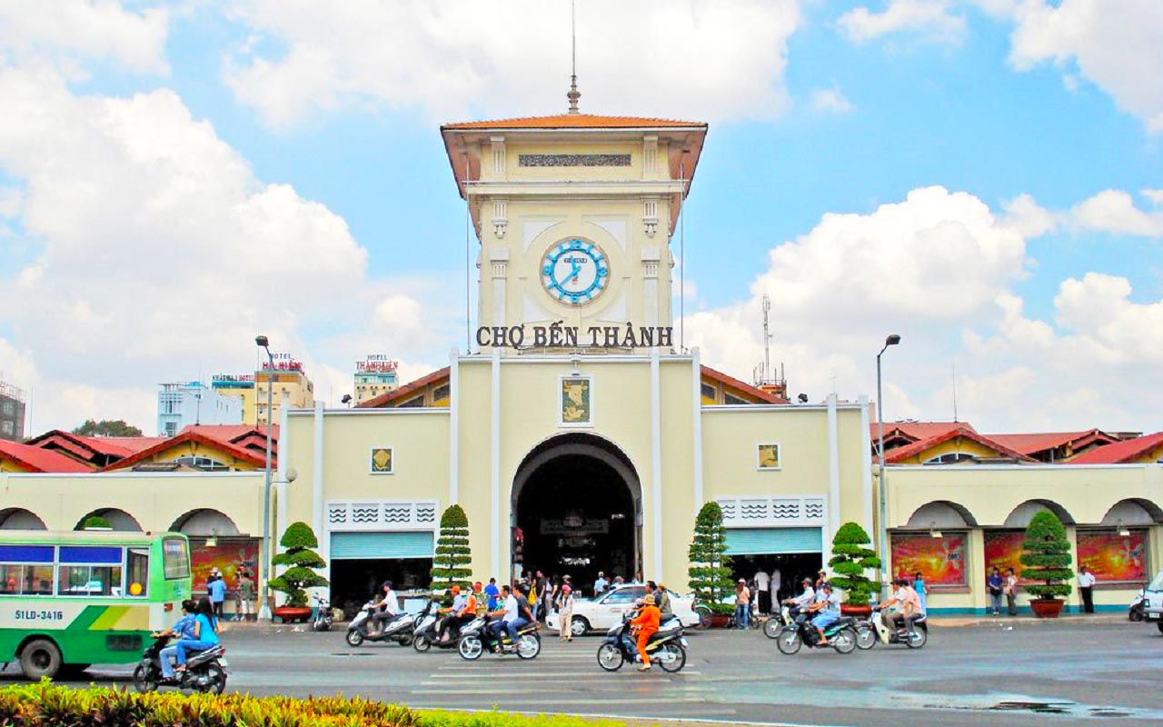 Du lịch chợ Bến Thành Sài Gòn
