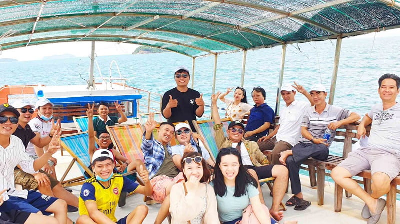Khám phá hòn đảo Nam Du bằng du thuyền - tour du lịch Cần Thơ Nam Du 2 ngày 1 đêm