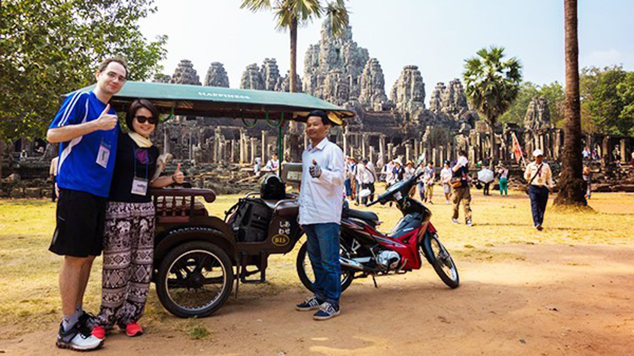 Campuchia, xe Tuk Tu
