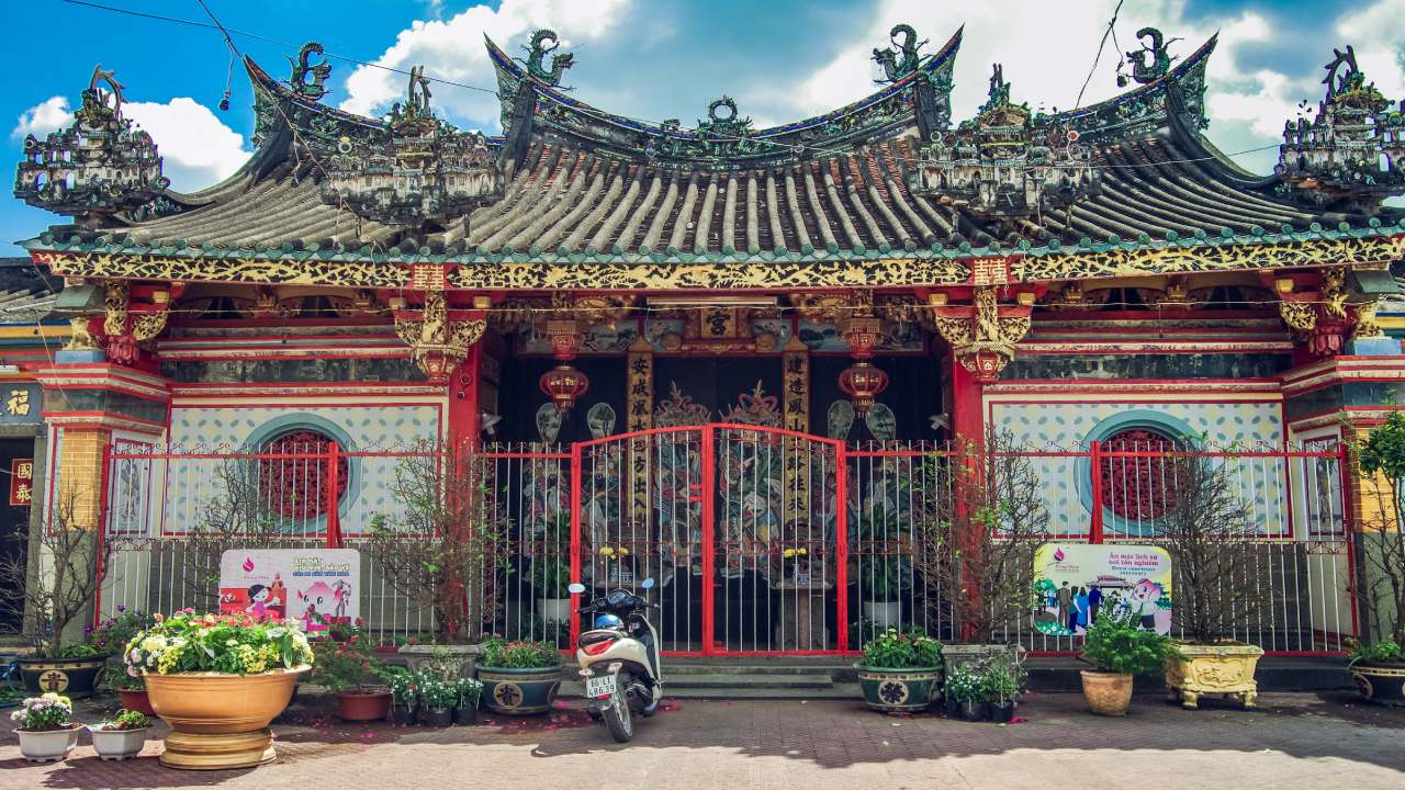 Nét đẹp chùa Kiến An Cung