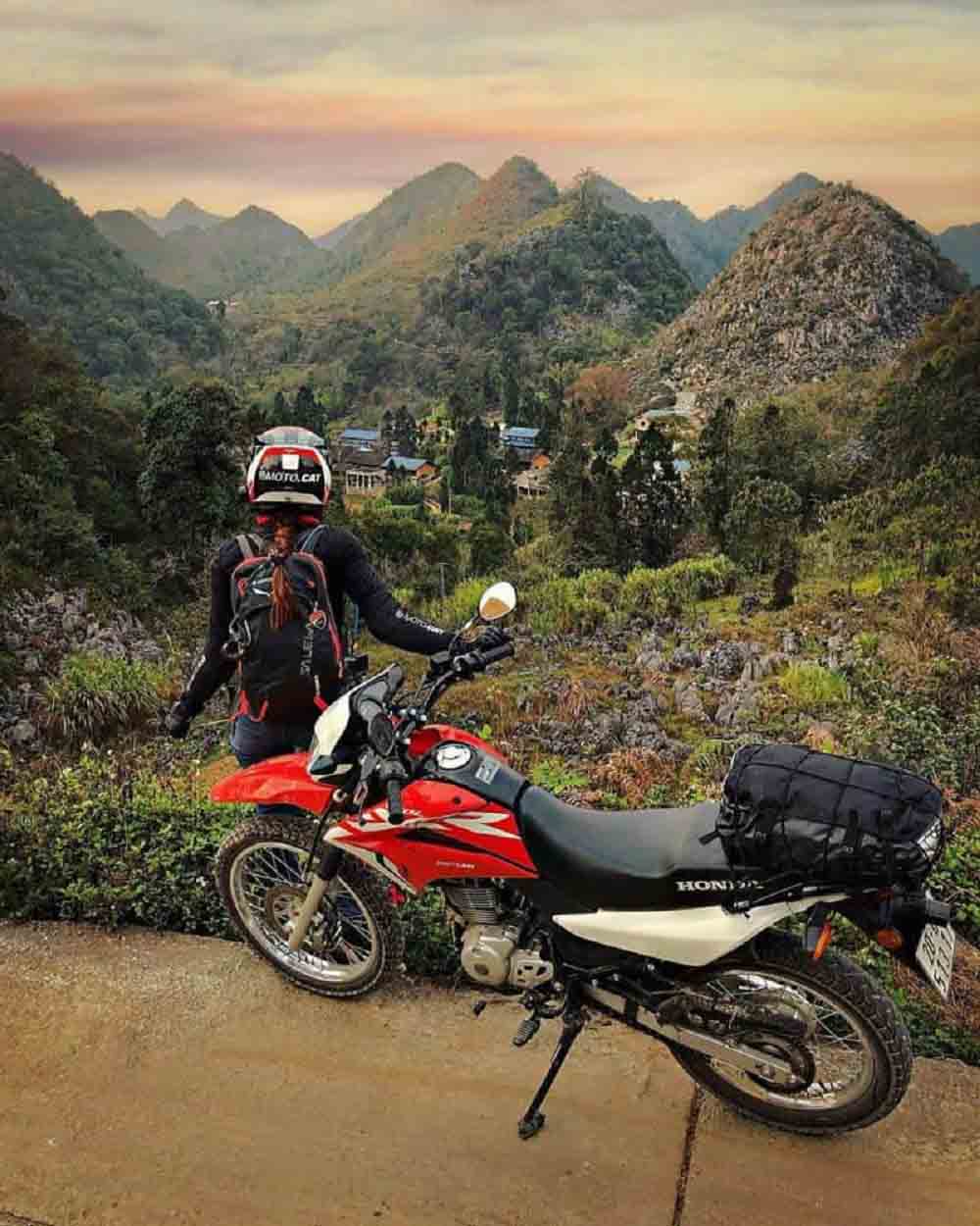 Phượt rừng U Minh Thượng bằng xe mô tô (Nguồn: Internet)