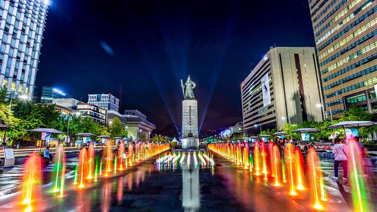 quảng trường Gwanghwamun