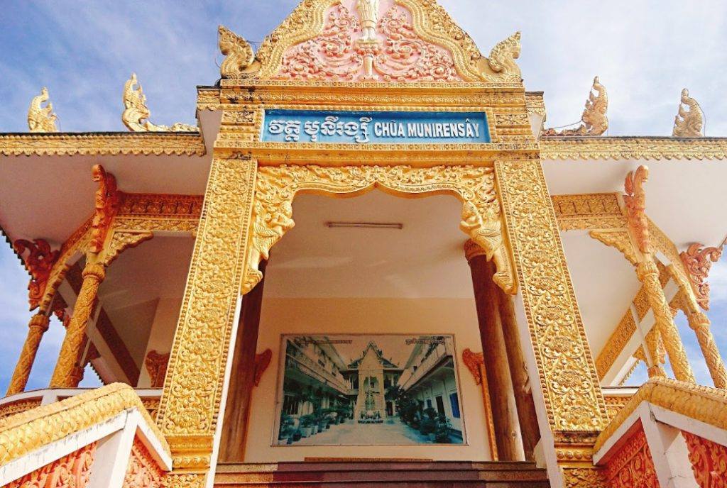 Tên Khmer của chùa munirangsay Cần Thơ