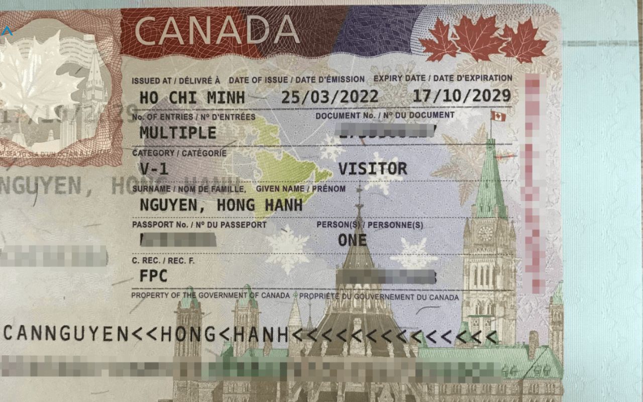 thủ tục xin visa Canada