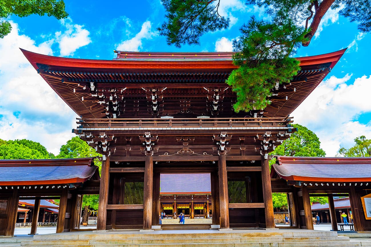 Tour đi Nhật Bản 6 ngày 5 đêm từ Sài Gòn: viếng thăm đền thờ Meiji Jingu