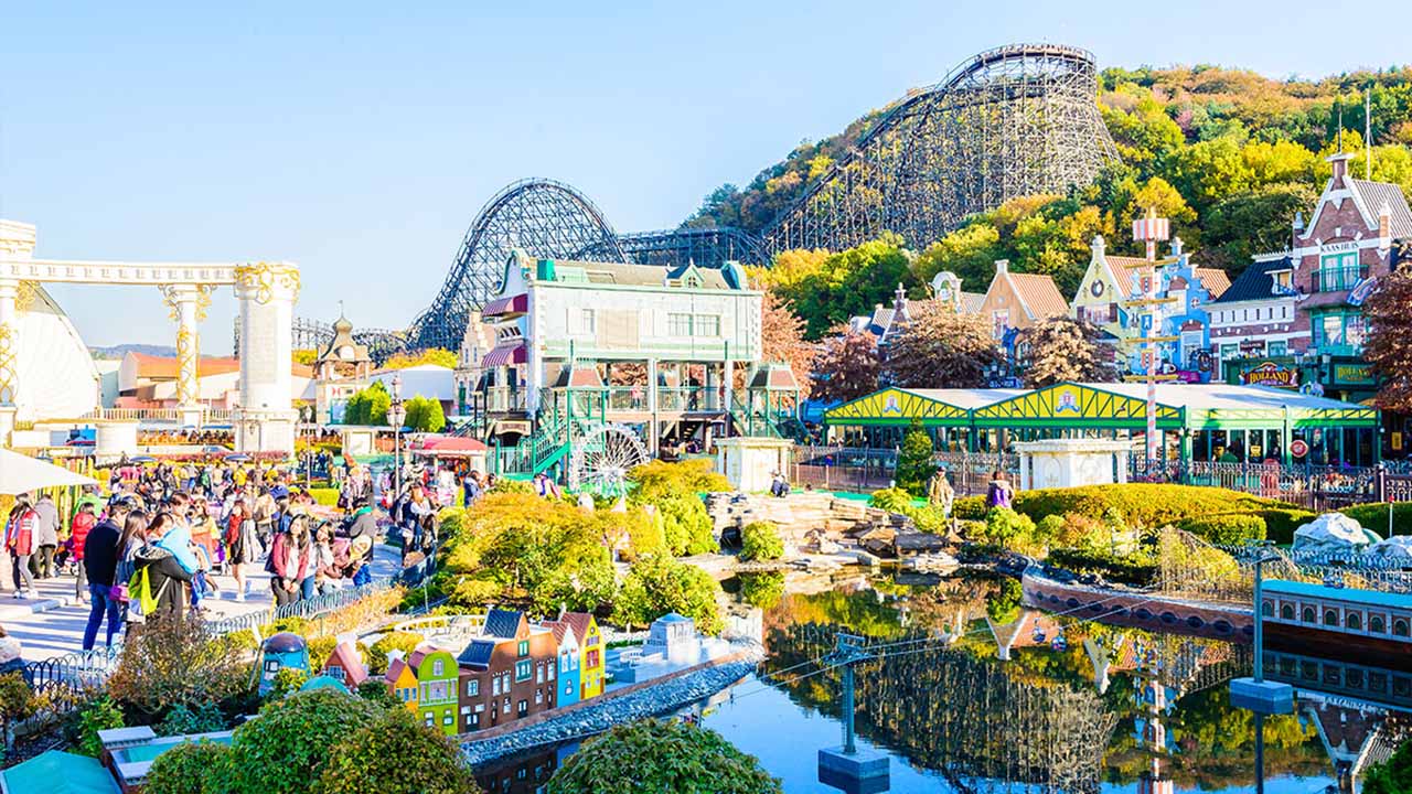 Tour Hàn Quốc 5 ngày 4 đêm - Khám phá công viên Everland – công viên giải trí lớn nhất Hàn Quốc